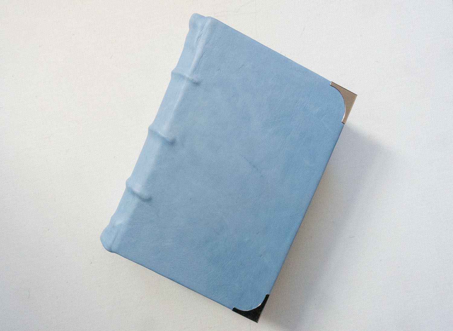 handmade sheepskin book