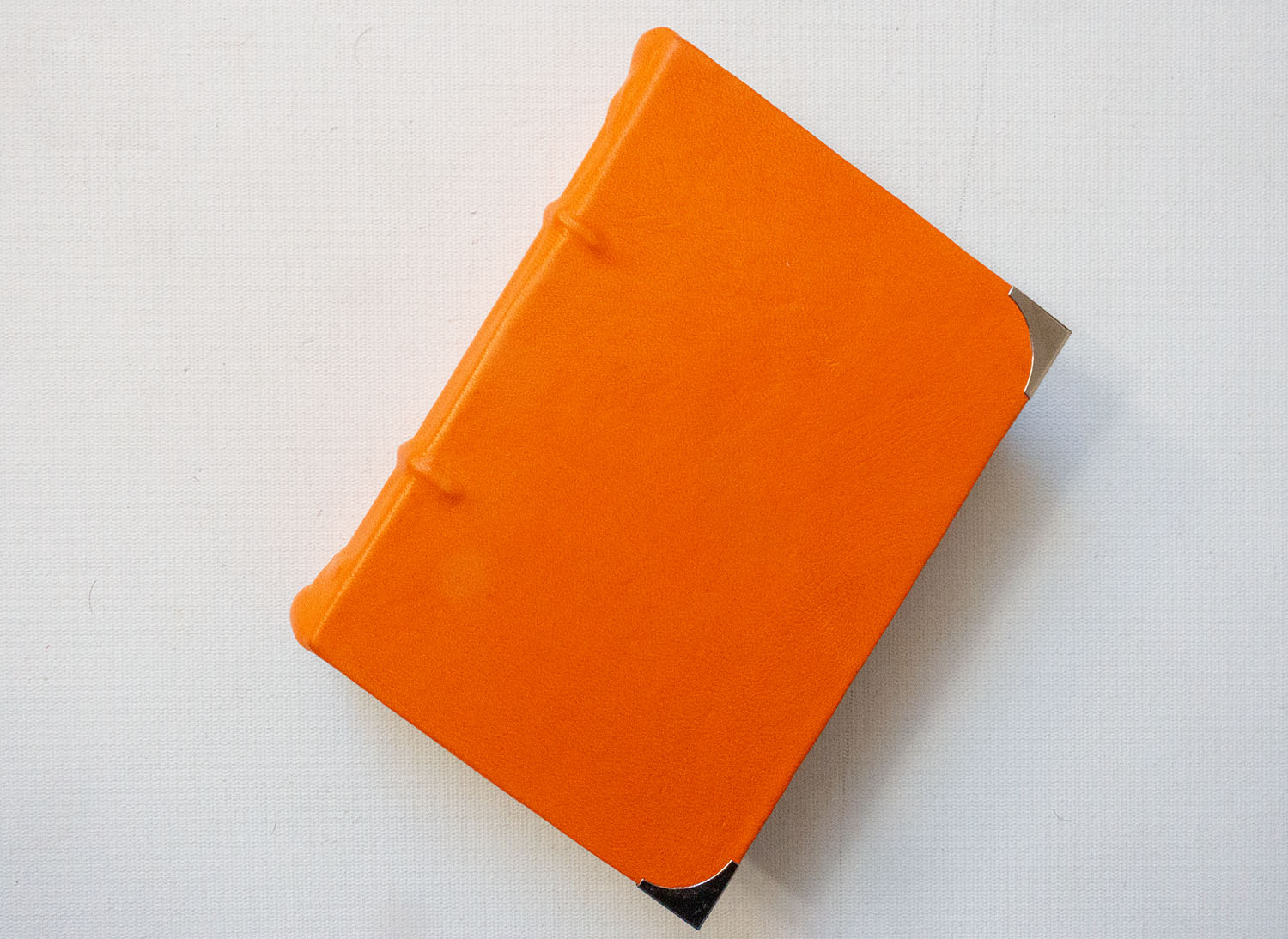 handmade sheepskin book